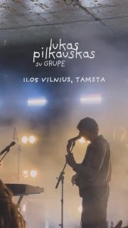 11/05 Luko Pilkausko ir gyvo garso grupės koncertas Tamstoje – išsaugotas vasaros jausmas bet kuriam metų laikui. Pilnas grupės sąstatas ir jaukus vakaras – lauksim jūsų!🤍

Bilietai: www.tamstaclub.lt